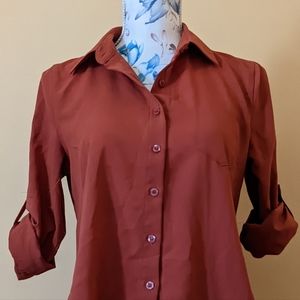Orange Blouse